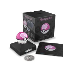 Réplique 1/1 Pokémon réplique métal Diecast Mini Love Ball - Wand Company Réplique 1/1 - WRC18624
