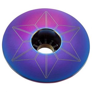 Image de Supacaz Capot de direction star capz oil slick anodized