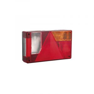 Spotlight Feux arrière 6 Fonctions - Droite - Lanterne 6 Fonctions/Clignotant, veilleuse, Stop, Triangle, éclaireur de Plaque, feu de recul - Dimensions : 235x135x52mm - Ampoules fournies
