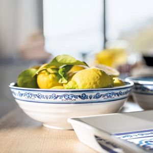 Guzzini Saladier en mélamine bleu 30 cm