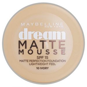 Maybelline Dream Matte Mousse Fond de Teint SPF15 10 Ivoire 18 ml
