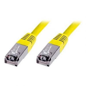 Digitus Câble de raccordement réseau RJ45 Professional CAT 5e SF/UTP 3 m jaune torsadé par paire
