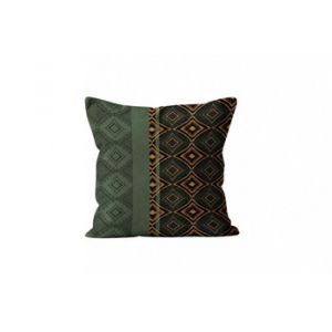 Soleil d'Ocre Coussins VELVET Vert - Taille 40x40 cm