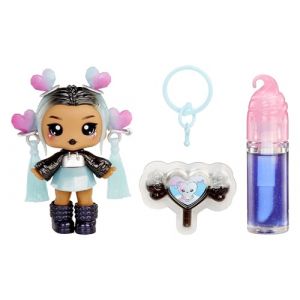 Rainbow high Yummiland Lip Gloss Doll : Sour Sweeties - Nina Heartpop - Comprend 1 Poupée, Lip Gloss DIY + Porte-Clés Amovible, Jeu Cosmétique, Collection, Pour Enfants de 4 Ans et Plus