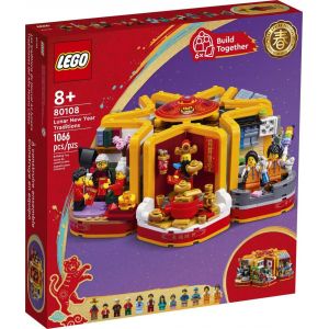 Lego Saisonnier - Les Traditions Du Nouvel An Lunaire - 80108