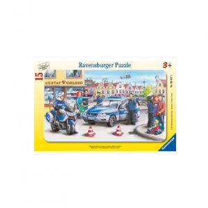 Image de Ravensburger Puzzle Les policiers 15 pièces