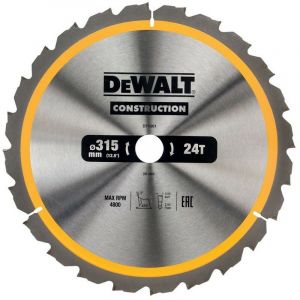 Image de Dewalt DT1961-QZ - stationarylame de scie circulaire 315x30mm 24D ATB20 °