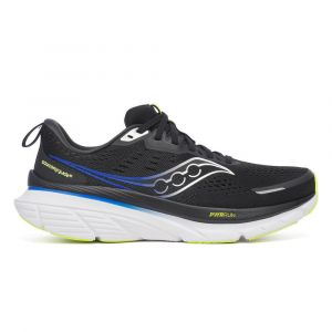 Saucony Chaussures de running Homme, Guide 18 noires et bleues