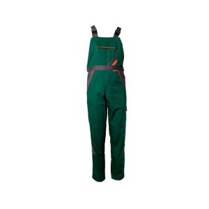 Planam Salopette Visline vert/orange/ardoise Taille 54 - grün/orange/schiefer