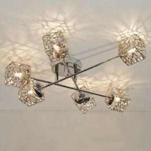 Kosilum Aphyse - Plafonnier design 6 cubes