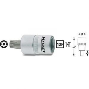 Hazet 992-T30H - Douille m&acirc;le TORX Carr&eacute; creux 12,5 mm (1/2") Taille: T 30 H L: 55 mm