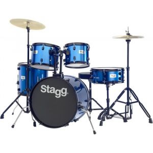 Stagg TIM120B BL Batterie Acoustique 20- 5 Pi&egrave;ces - Bleu