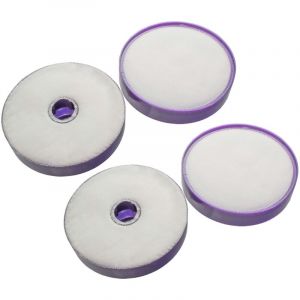 Vhbw Lot de filtres compatible avec Dyson DC19, DC20, DC21, DC29 aspirateur - 4x Filtres