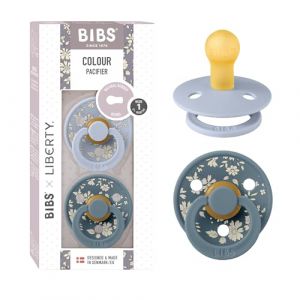 Bibs X Liberty Dusty Blue Mix Talla 1 Nro 11010104 2uds