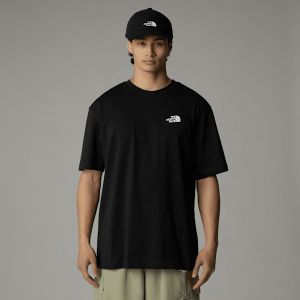 The North Face T-shirt Oversize Simple Dome Pour Homme Tnf Black Taille S male