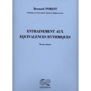 Image de Choudens Forest B. - Entrainement Aux Equivalences Rythmiques (moyen)