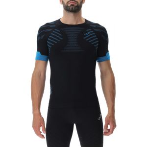 UYN Ultra1 Running Short Sleeve Shirt Men, noir L T-shirts course à pied