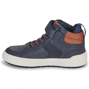 Geox Garçon J Weemble Boy Basket, Navy Cognac, 29 EU
