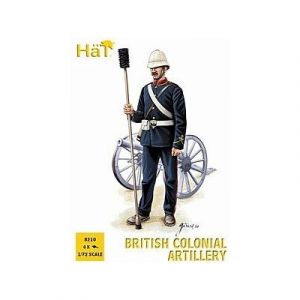 HAT 8210 BRITISH COLONIAL ARTILLERY 1:72 PLASTIC FIGURES
