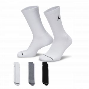 Jordan Everyday Crew Socks (3 Pack), Longues, Homme, multicolor, Taille: 42-46, tailles disponibles:38-42,42-46 - Couleur Autre - Taille 42-46