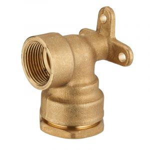 Quick Plomberie Coude applique F3/4 à compression laiton D.25 pour tube en polyéthylène