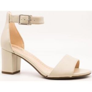 Clarks Femme Deva Mae Escarpins, Cuir Ivoire, 36 EU