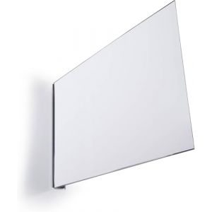 Durable 187519 Panneau de drapeau magnétique pour étagère, format A4, paysage, transparent, 210 x 297 mm