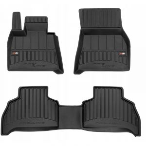 Tapis de Sol 3D ProLine FROGUM pour BMW G05 X5 IV 2018- sur mesure en Caoutchouc Noir