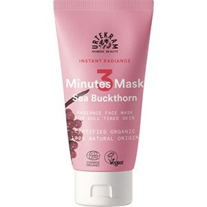 Image de Urtekram Face Mask - 3 Minutes, Instant Radiance w. Sea Buckthorn 75 ml