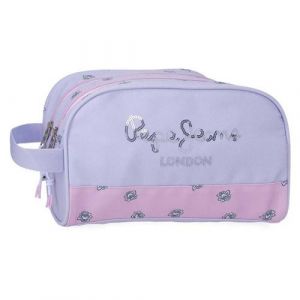 Pepe Jeans Becca Trousse de Toilette pour Enfant, Violet, Talla &uacute;nica, Trousse de Toilette