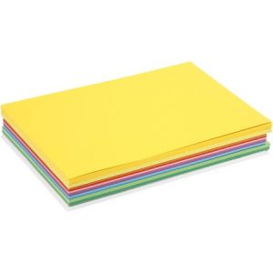 Creotime Carte Colortime Happy, A4 21x30 cm, Couleurs assorties, 30 flles assort.