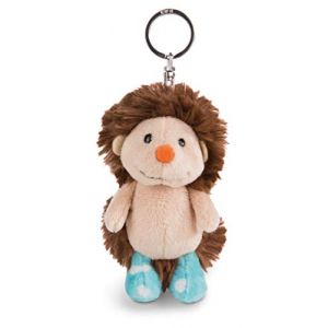 Nici 44051 Peluche Tortue Henny Hoglet, Porte-clés, Marron, 10 cm 3074