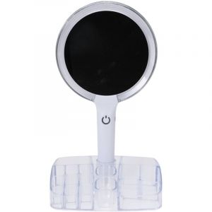 Well Home Miroir de Maquillage avec LED Transparente