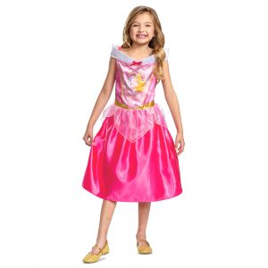 Déguisement Aurore La Belle au bois dormant basique fille - Couleur Rose - Taille 3 - 4 ans (97 - 109 cm)