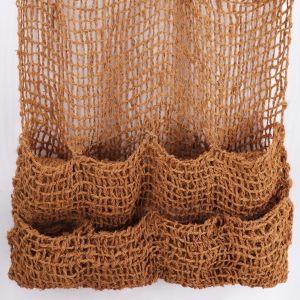 7 Sacs À Plantes, Tissu En Fibres De Noix De Coco, 8 Sacs, Natte Pour Bordure De Bassin Pour Liner De Bassin