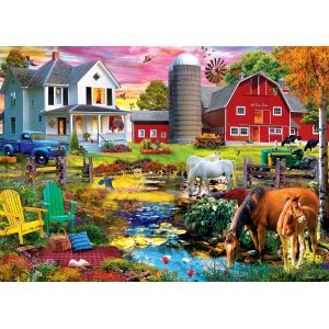 Master pieces Puzzle Pique-Nique à la Ferme