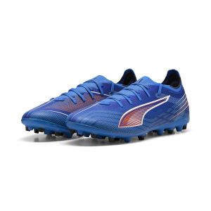 Puma Bottes de football ultra 6 match mg bleu/blanc
