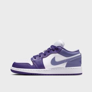 Jordan 1 Low (GS) Unisex Basketball pourpre Taille 37.5 Chaussures - Couleur pourpre - Taille 37.5
