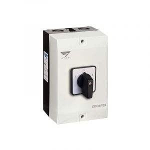 Coffret inverseur de source manuel 32A monophasé ou triphasé pour groupe électrogène IMO