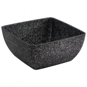 APS FROSTFIRE 30503 Bol en aluminium antiadhésif Noir/argenté 19 x 19 cm Hauteur 9 cm 1,5 l
