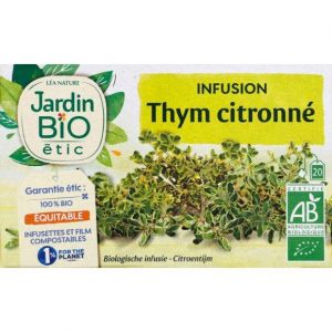 Jardin Bio Infusion thym citronn&eacute; - bio '