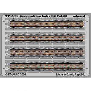 Image de Eduard MAQUETTE AMMUNI.BELTS US CAL.50 1/35 TP509