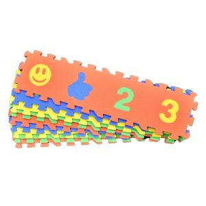 Tapis de lettres et de chiffres emboîtables Pre-Sport