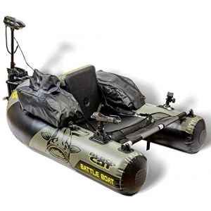 Image de Black Cat Battle Boat Set - Bateau Belly + moteur électrique pour la pêche au poisson-chat, bateau de pêche à la silure, bateau avec moteur électrique pour la pêche active.