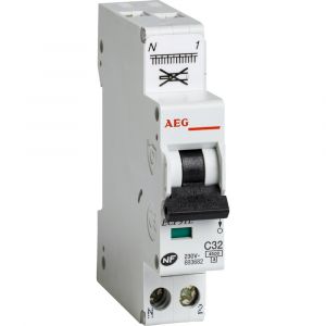 Image de AEG Disjoncteur automatique - PH+N - 4.5 kA - Unibis