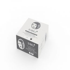 Sibel 300 feuilles pré-découpées aluminium gaufrées noires