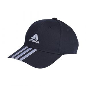 Image de Adidas 3-Stripes Twill, Casquette De Baseball, Encre Légende/Blanc, Osfw, Unisexe-Adulte