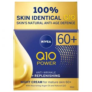 Nivea Q10 Power 60+Anti-Wrinkle + Replenishing Night Cream - 50 ml