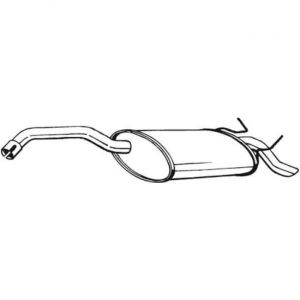 Bosal Silencieux Arrière 200-543