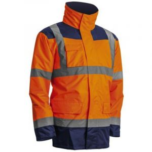 Image de Coverguard Parka haute-visibilité Kanata 4 en 1 Euro-Protection jaune fluorescent - Taille 4XL